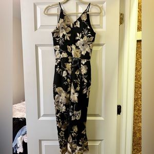 Dress the population black and gold dress